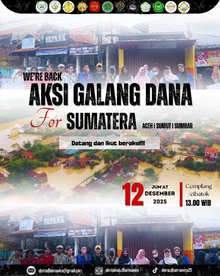 Aksi Galang Dana untuk Sumatera: Wujud Solidaritas dan Kepedulian Kemanusiaan